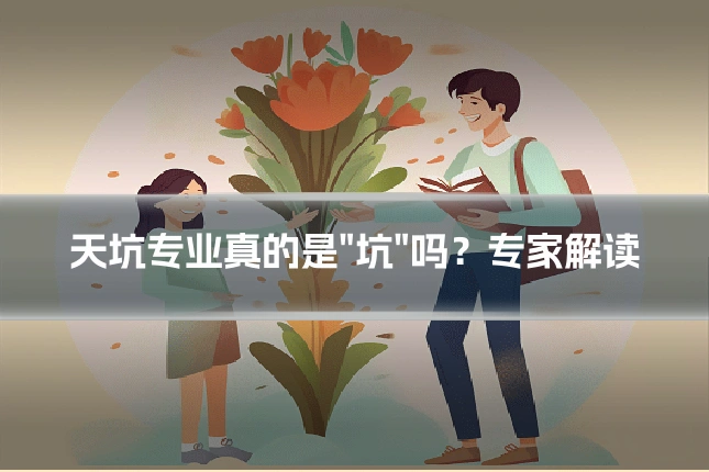 天坑专业真的是"坑"吗？专家解读