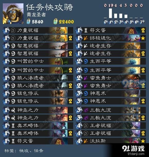 炉石传说安戈洛快攻任务骑卡组玩法攻略