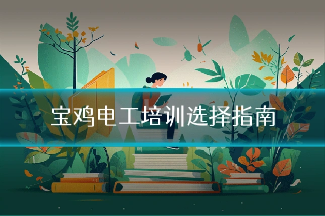 宝鸡电工培训选择指南