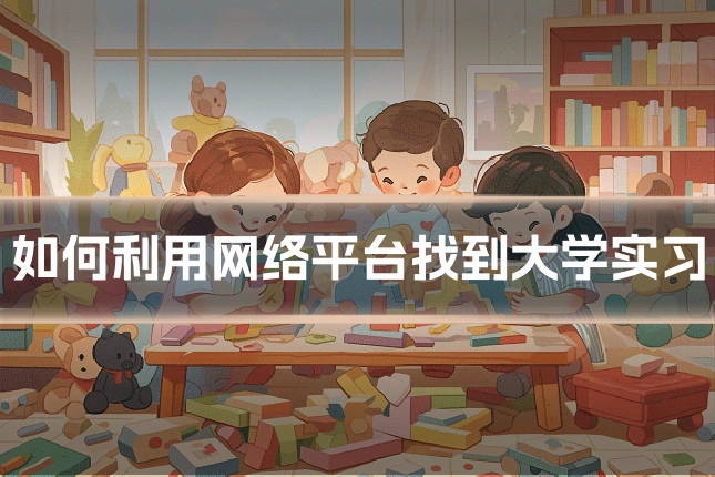 如何利用网络平台找到大学实习