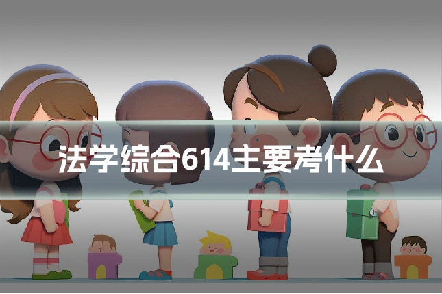 法学综合614主要考什么