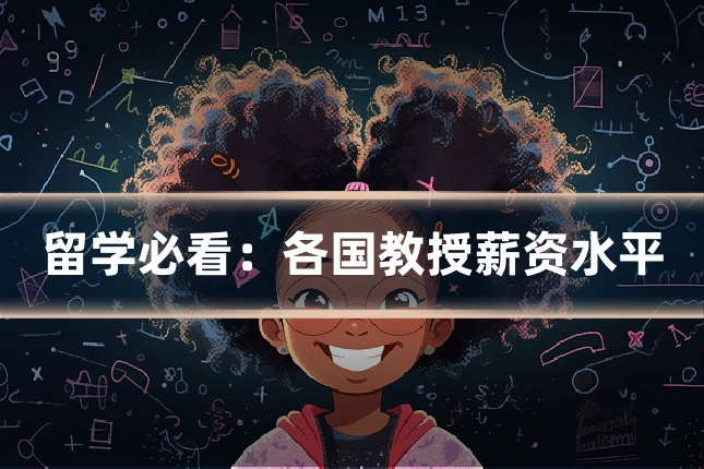 留学必看:各国教授薪资水平
