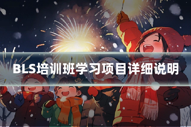 BLS培训班学习项目详细说明