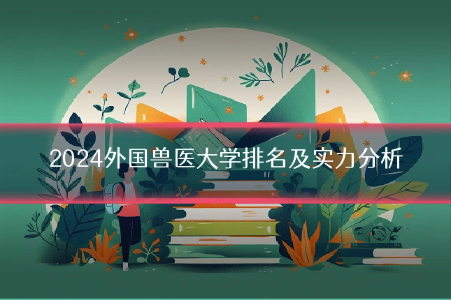 2024外国兽医大学排名及实力分析