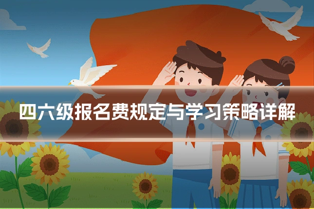 四六级报名费规定与学习策略详解