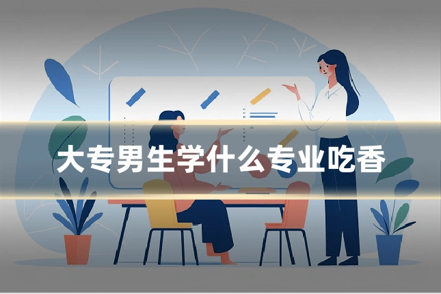 大专男生学什么专业吃香