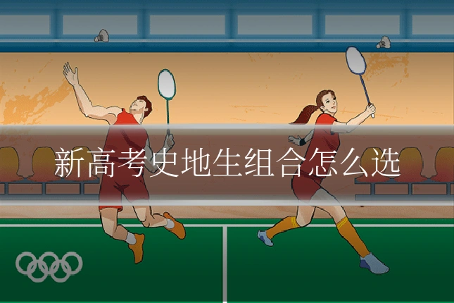 新高考史地生组合怎么选