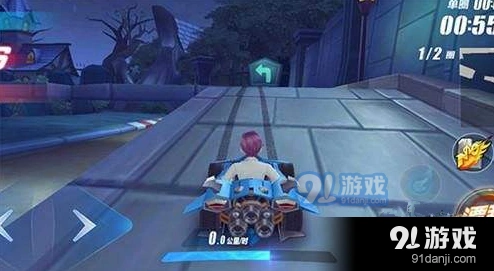 QQ飞车月光之城跑法技巧分享