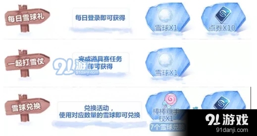 QQ飞车手游雪球获取攻略