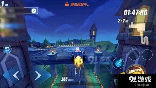 QQ飞车手游沉睡森林跑法攻略