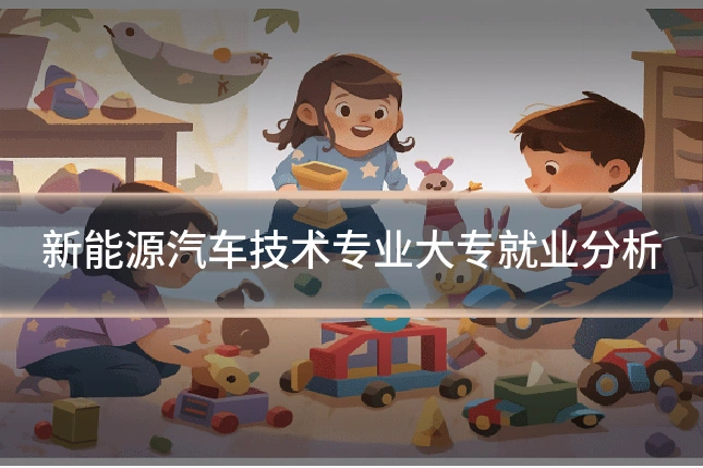 新能源汽车技术专业大专就业分析