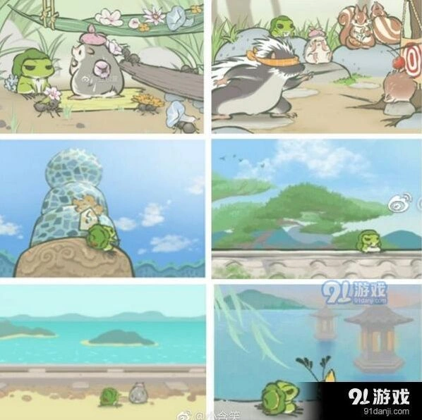 旅行青蛙中国之旅稀有明信片大全一览
