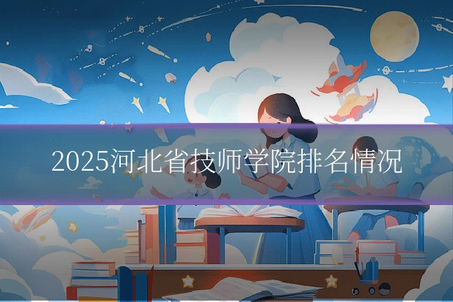 2025河北省技师学院排名情况