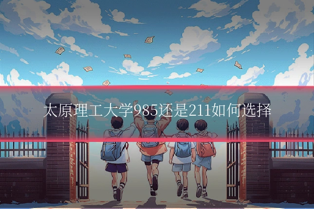 太原理工大学985还是211如何选择