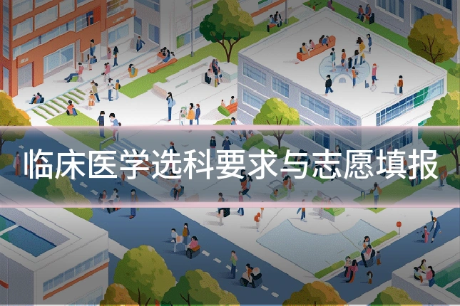 临床医学选科要求与志愿填报