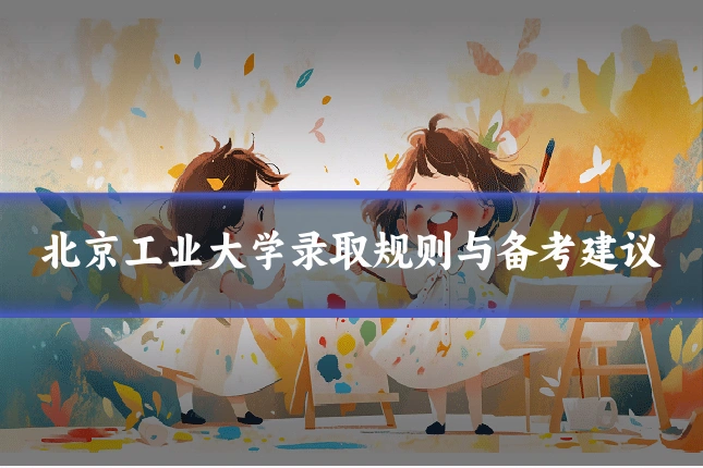 北京工业大学录取规则与备考建议