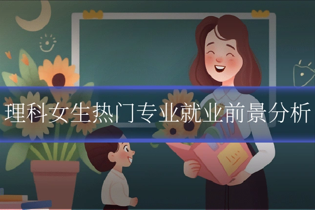 理科女生热门专业就业前景分析