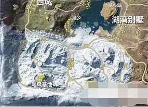 荒野行动飓风基地地图区域解析