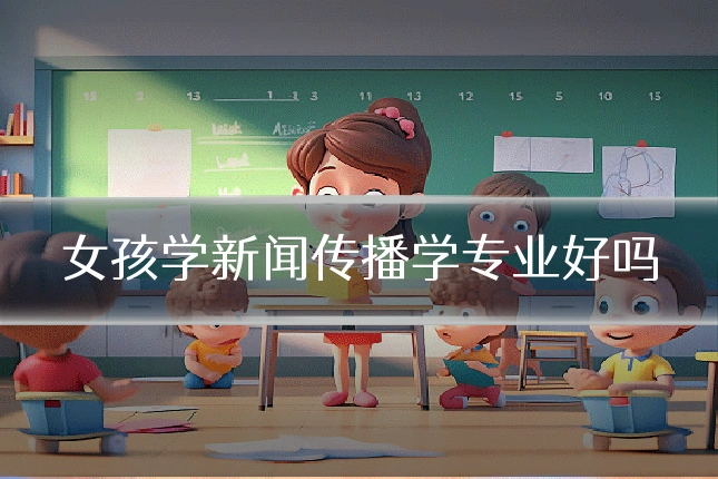 女孩学新闻传播学专业好吗