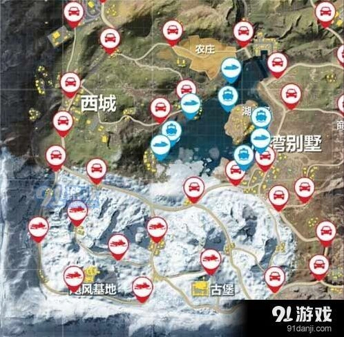 荒野行动飓风基地地形分析攻略