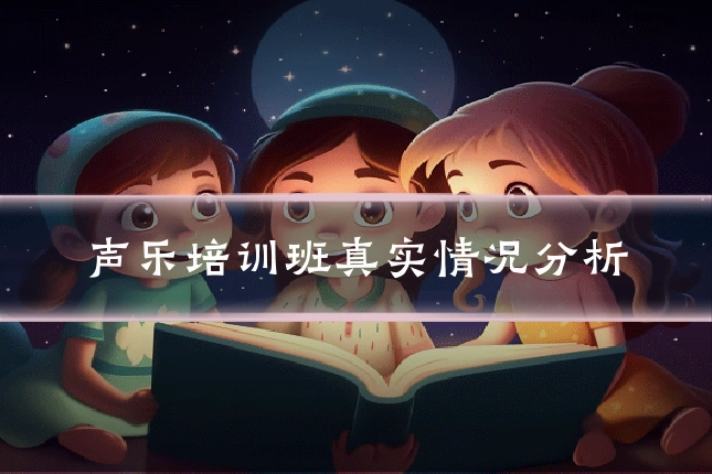 声乐培训班真实情况分析