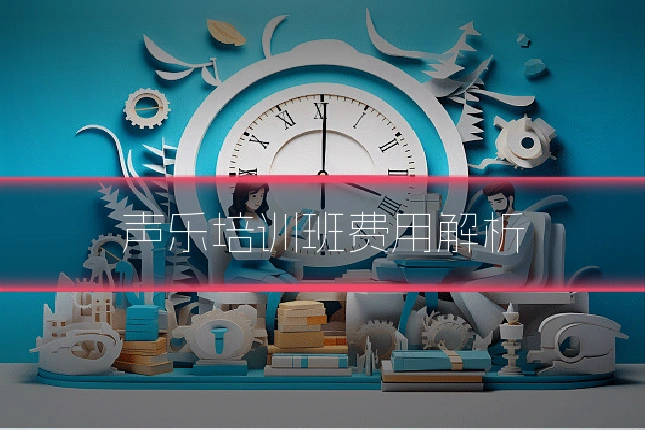声乐培训班费用解析
