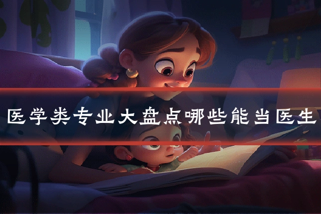 医学类专业大盘点哪些能当医生