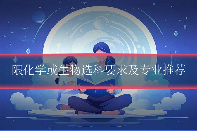 限化学或生物选科要求及专业推荐