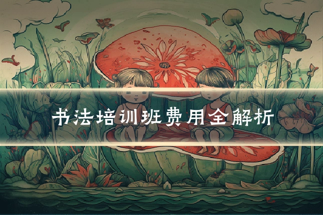 书法培训班费用全解析