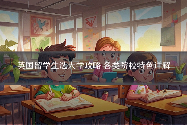 英国留学生选大学攻略 各类院校特色详解