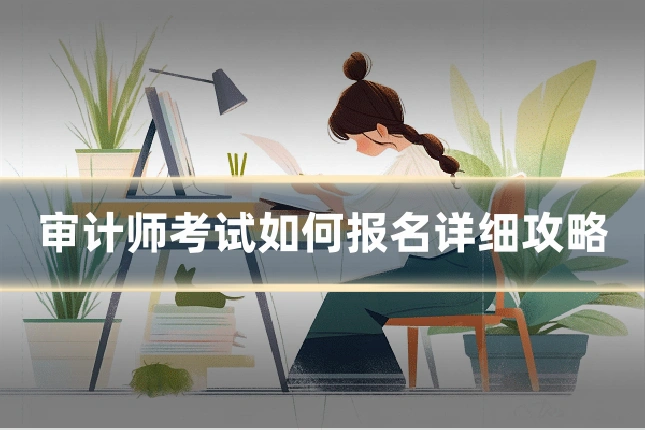审计师考试如何报名详细攻略