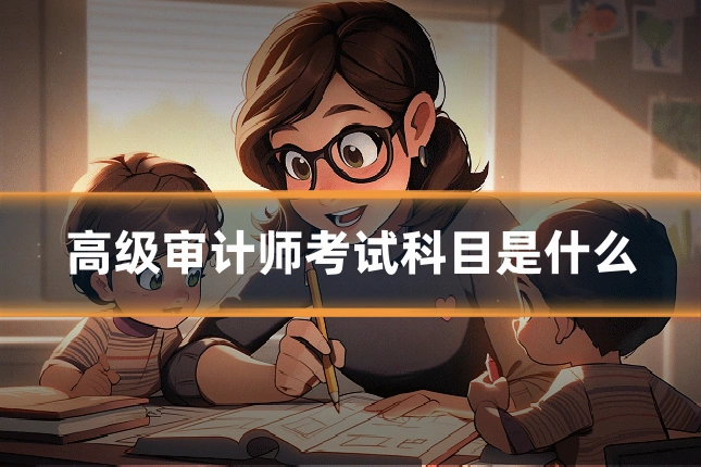 高级审计师考试科目是什么