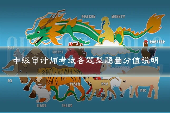 中级审计师考试各题型题量分值说明