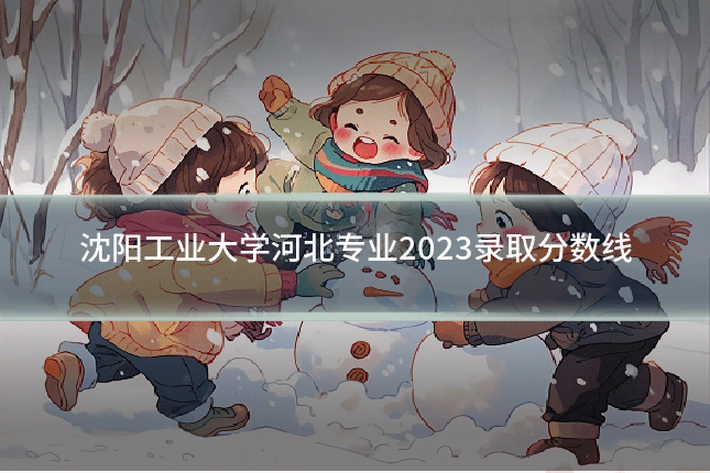 沈阳工业大学河北专业2023录取分数线