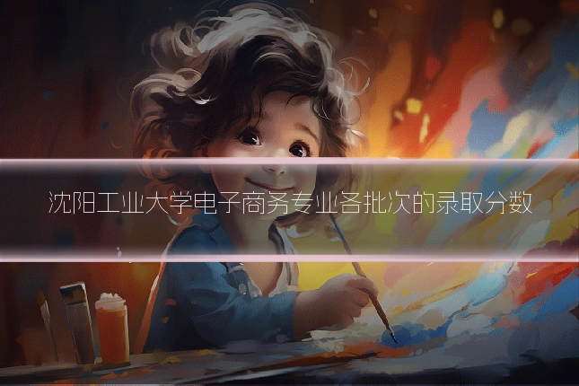 沈阳工业大学电子商务专业各批次的录取分数