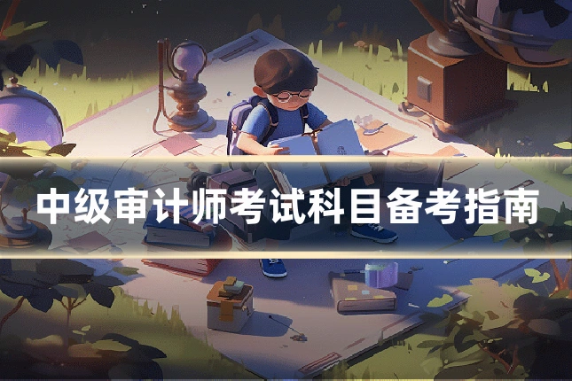 中级审计师考试科目备考指南
