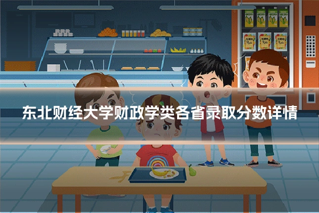 东北财经大学财政学类各省录取分数详情