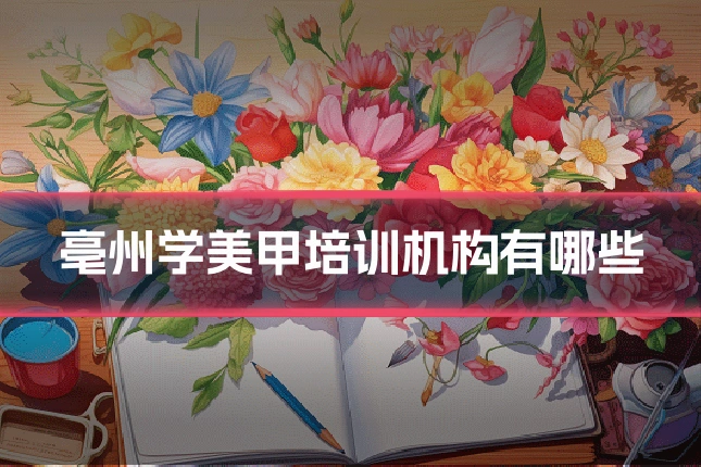 亳州学美甲培训机构有哪些