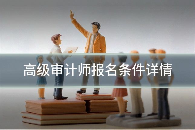 高级审计师报名条件详情