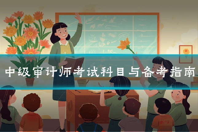 中级审计师考试科目与备考指南