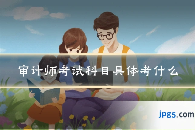 审计师考试科目具体考什么