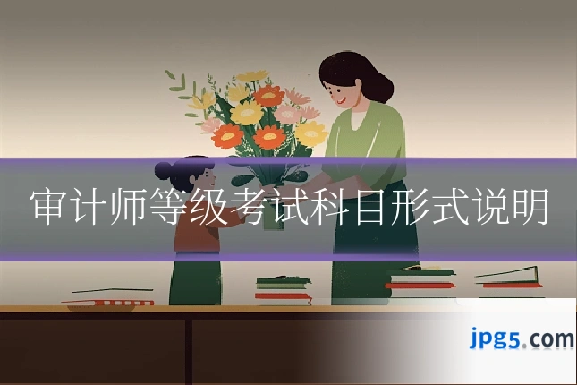 审计师等级考试科目形式说明