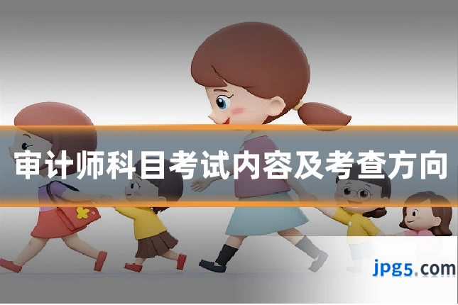 审计师科目考试内容及考查方向