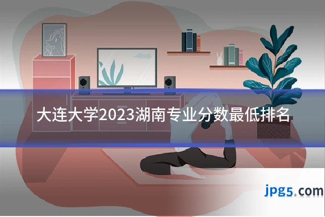 大连大学2023湖南专业分数最低排名