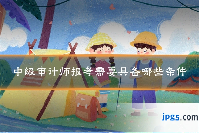 中级审计师报考需要具备哪些条件