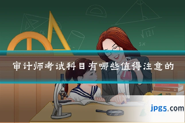 审计师考试科目有哪些值得注意的