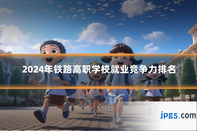 2024年铁路高职学校就业竞争力排名