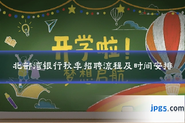 北部湾银行秋季招聘流程及时间安排