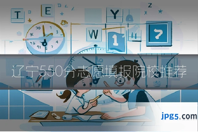 辽宁550分志愿填报院校推荐