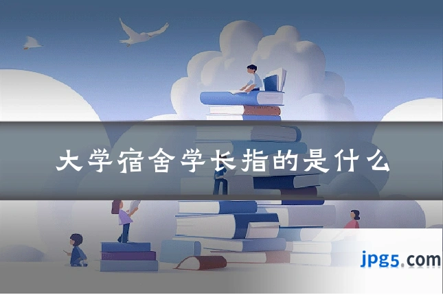 大学宿舍学长指的是什么